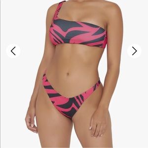 HoneyBum Zebra Print Bikini